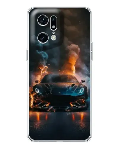 Чехол для HMD Fuse с картинкой «Lamborghini дымная эстетика»