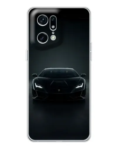Чехол для HMD Fuse с картинкой «Черный Lamborghini Aventador»