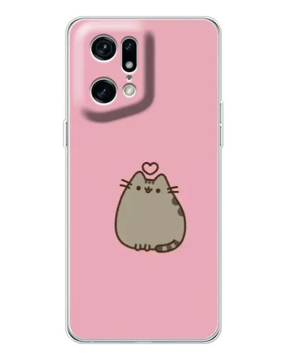 Чехол для HMD Fuse с картинкой «Pusheen сердце» Чехол для HMD Fuse с картинкой «Pusheen сердце»