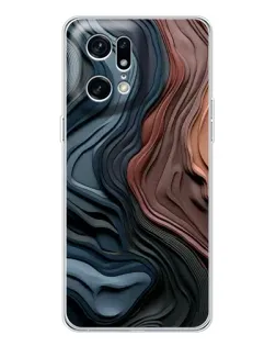 Чехол для HMD Fuse с картинкой «Цветные волны каньона»