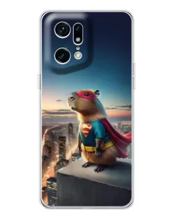 Чехол для HMD Fuse с картинкой «Капи-мен супергерой» Чехол для HMD Fuse с картинкой «Капи-мен супергерой»