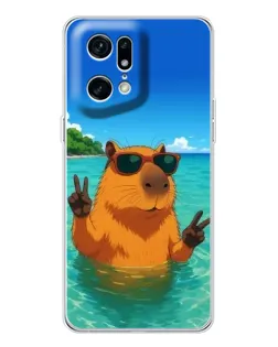 Чехол для HMD Fuse с картинкой «Морская капибара» Чехол для HMD Fuse с картинкой «Морская капибара»