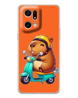 Чехол для HMD Fuse с картинкой «Капибара на скутере» Чехол для HMD Fuse с картинкой «Капибара на скутере»