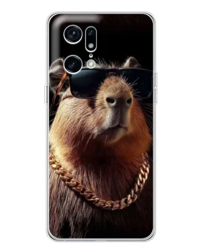 Чехол для HMD Fuse с картинкой «Капибара золотая цепь» Чехол для HMD Fuse с картинкой «Капибара золотая цепь»