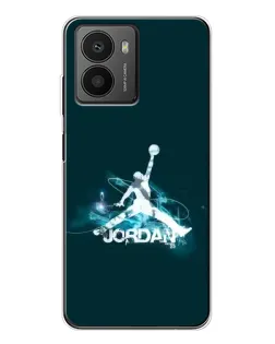 Чехол для HMD Fusion с картинкой «Jordan Blue Fire»