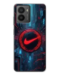 Чехол для HMD Fusion с картинкой «Техногенный стиль Nike»
