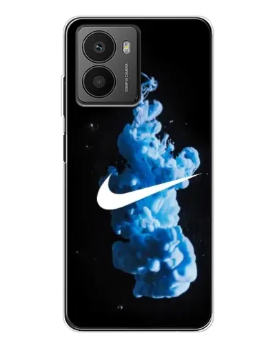 Чехол для HMD Fusion с картинкой «Nike и синий дым» Чехол для HMD Fusion с картинкой «Nike и синий дым»