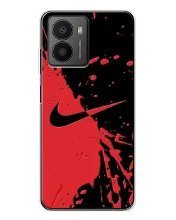 Чехол для HMD Fusion с картинкой «Красные брызги Nike»