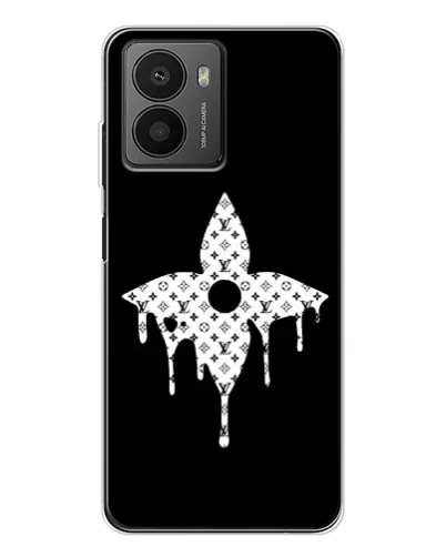 Чехол для HMD Fusion с картинкой «Цветочная монограмма»
