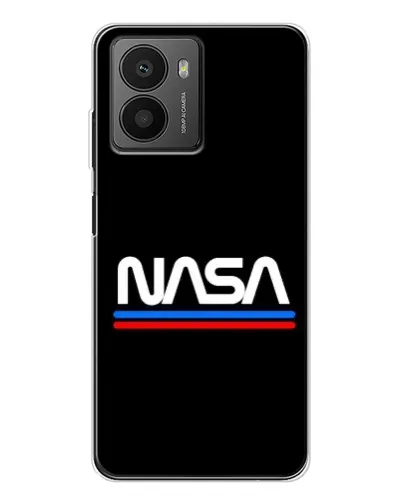 Чехол для HMD Fusion с картинкой «NASA — классика Red Blue» Чехол для HMD Fusion с картинкой «NASA — классика Red Blue»