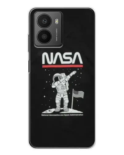 Чехол для HMD Fusion с картинкой «NASA — шагаем по Луне» Чехол для HMD Fusion с картинкой «NASA — шагаем по Луне»