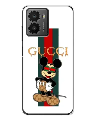 Чехол для HMD Fusion с картинкой «Микки Маус Gucci — полосы»