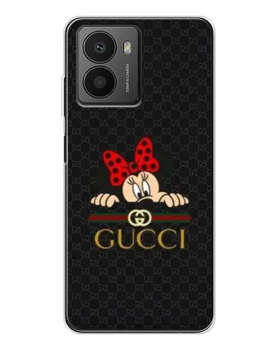 Чехол для HMD Fusion с картинкой «Минни Маус Gucci — черный»
