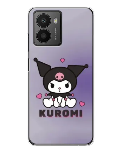 Чехол для HMD Fusion с картинкой «Kuromi — фиолетовый арт»