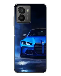 Чехол для HMD Fusion с картинкой «Голубая BMW M4»