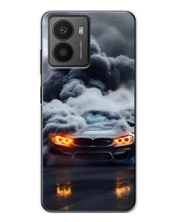Чехол для HMD Fusion с картинкой «BMW в дыму»