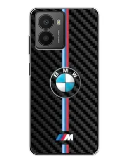 Чехол для HMD Fusion с картинкой «Эмблема BMW и карбон»