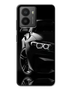 Чехол для HMD Fusion с картинкой «Черная BMW — профиль»