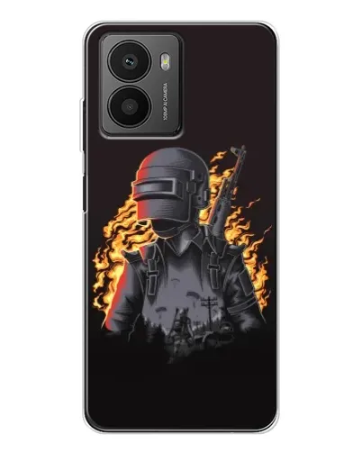 Чехол для HMD Fusion с картинкой «PUBG — огненный силуэт» Чехол для HMD Fusion с картинкой «PUBG — огненный силуэт»