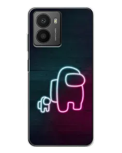 Чехол для HMD Fusion с картинкой «Among Us неон-арт»