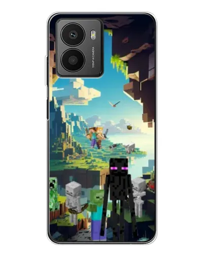 Чехол для HMD Fusion с картинкой «Эндермен в лесу»