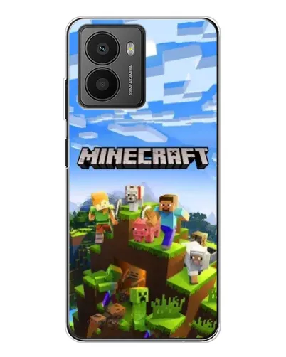 Чехол для HMD Fusion с картинкой «Minecraft классический мир»