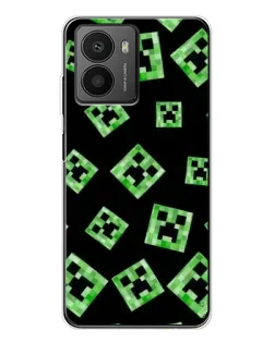 Чехол для HMD Fusion с картинкой «Паттерн с криперами»