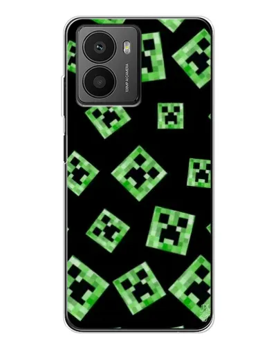 Чехол для HMD Fusion с картинкой «Паттерн с криперами»