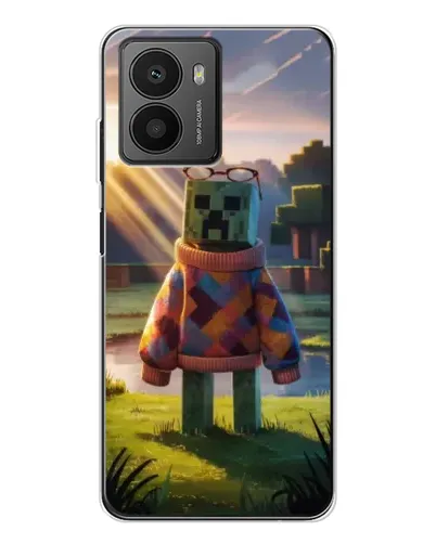 Чехол для HMD Fusion с картинкой «Крипер в свитере»