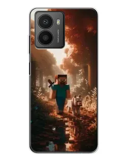 Чехол для HMD Fusion с картинкой «Стив в лесу»