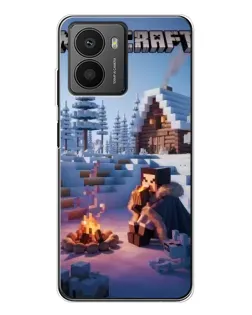 Чехол для HMD Fusion с картинкой «Зимний Minecraft»