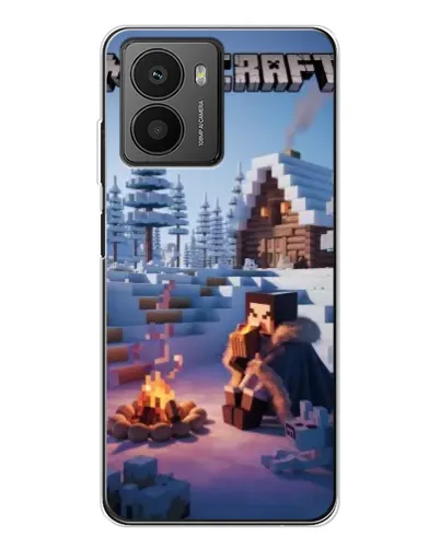 Чехол для HMD Fusion с картинкой «Зимний Minecraft»