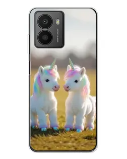 Чехол для HMD Fusion с картинкой «Пара единорогов»