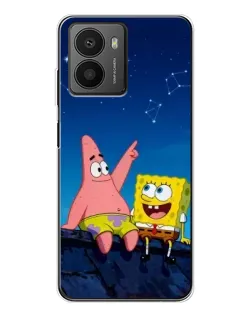 Чехол для HMD Fusion с картинкой «Губка Боб и Патрик ночью» Чехол для HMD Fusion с картинкой «Губка Боб и Патрик ночью»