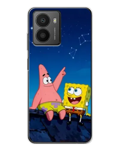 Чехол для HMD Fusion с картинкой «Губка Боб и Патрик ночью»