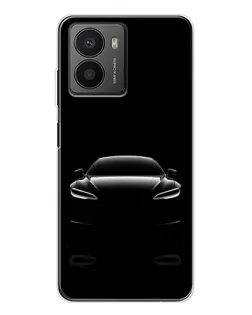 Чехол для HMD Fusion с картинкой «Силуэт Tesla Night»