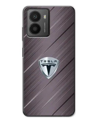 Чехол для HMD Fusion с картинкой «Металлическая текстура Tesla»