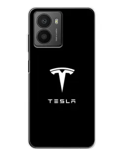 Чехол для HMD Fusion с картинкой «Tesla White Logo»