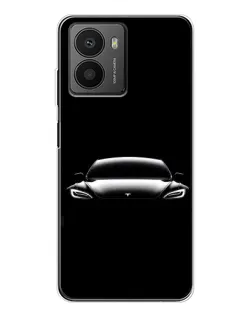 Чехол для HMD Fusion с картинкой «Фары Tesla Night»