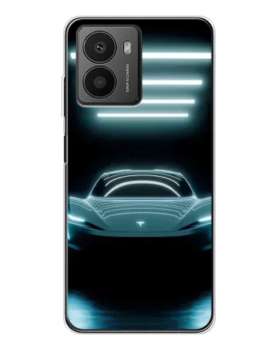 Чехол для HMD Fusion с картинкой «Tesla в неоне»