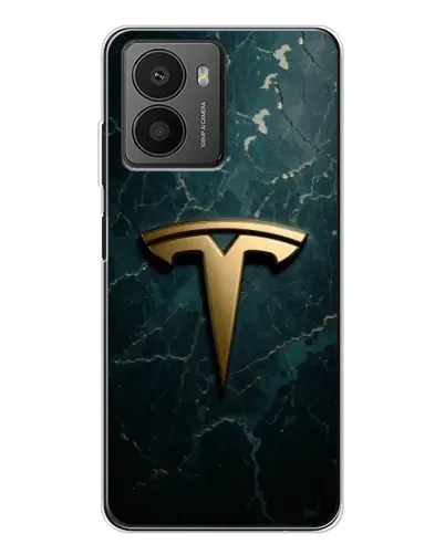 Чехол для HMD Fusion с картинкой «Мраморная Tesla Gold»