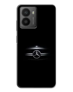Чехол для HMD Fusion с картинкой «Mercedes — абстрактные линии»