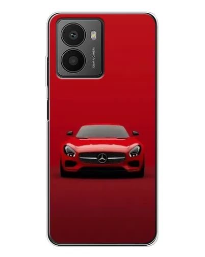 Чехол для HMD Fusion с картинкой «Красный Mercedes AMG»