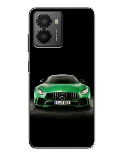 Чехол для HMD Fusion с картинкой «Mercedes — неоновый лого»