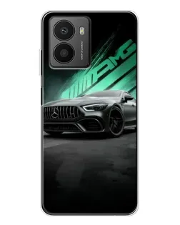 Чехол для HMD Fusion с картинкой «Темный Mercedes AMG»