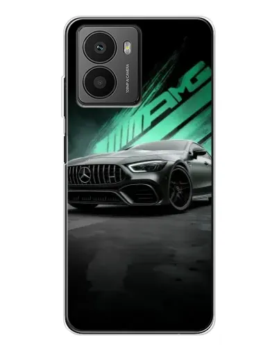 Чехол для HMD Fusion с картинкой «Темный Mercedes AMG»