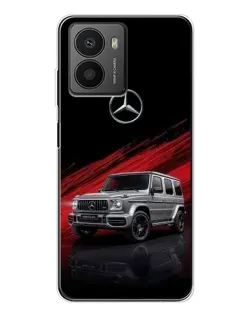 Чехол для HMD Fusion с картинкой «Mercedes G-Class красный»