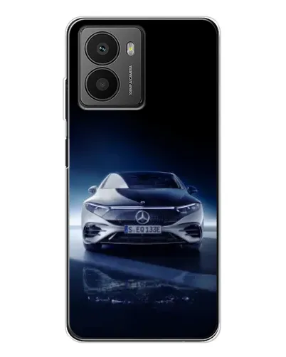 Чехол для HMD Fusion с картинкой «Ночной Mercedes EQ»