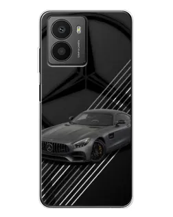 Чехол для HMD Fusion с картинкой «Mercedes AMG — графика»