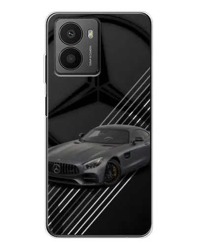 Чехол для HMD Fusion с картинкой «Mercedes AMG — графика»
